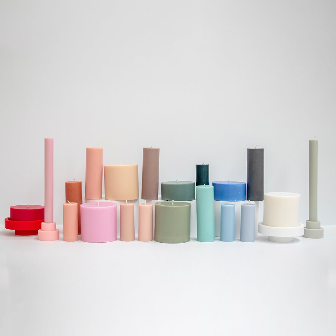 flipp | unbreakable silicone candle holders - porter green | style + sustainability