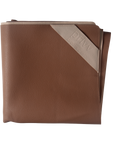 wheat + oat | privv | vegan leather waterproof picnic rug - porter green | style + sustainability