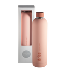 terra + peach | driss | insulated stainless steel bottle | porter green, 1l water bottle, insulated stainless steel water bottle, thermos water bottle, 1l drink bottle, insulated wine bottle