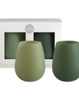 sage + olive | fegg | silicone unbreakable glasses - porter green | style + sustainability