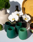 mistletoe | fegg | silicone unbreakable glasses | porter green, picnic cups, outdoor glasses, unbreakable glasses, tumbler australia, silicone cups