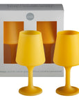 girasoli | swepp | silicone unbreakable wine glasses