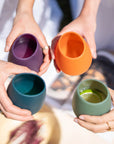 autumn | fegg | silicone unbreakable glasses - porter green | style + sustainability