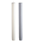 blanc + dove | escc dinner candle | soy - blend unscented candles - porter green | style + sustainability