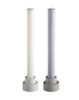 blanc + dove | escc dinner candle | soy - blend unscented candles - porter green | style + sustainability