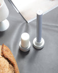 blanc + dove | escc dinner candle | soy - blend unscented candles - porter green | style + sustainability