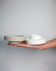 Blanc + Dove | Flipp large | Silicone Unbreakable Candle Holder Set - porter green | style + sustainability