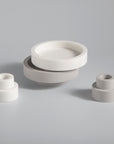 Blanc + Dove | Flipp large | Silicone Unbreakable Candle Holder Set - porter green | style + sustainability