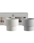Blanc + Dove | Flipp small | Silicone Unbreakable Candle Holder Set - porter green | style + sustainability