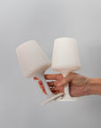 blanc + dove | swepp | silicone unbreakable wine glasses - porter green | style + sustainability