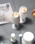 blanc + dove | swepp | silicone unbreakable wine glasses - porter green | style + sustainability