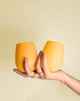 buttermilk + sunflower | fegg | silicone unbreakable glasses - porter green | style + sustainability