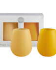 buttermilk + sunflower | fegg | silicone unbreakable glasses - porter green | style + sustainability