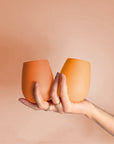 cantaloupe + tangelo | fegg | silicone unbreakable glasses - porter green | style + sustainability