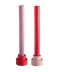 Cherry + Blush | escc dinner candle | soy - blend unscented candles - porter green | style + sustainability