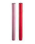 Cherry + Blush | escc dinner candle | soy - blend unscented candles - porter green | style + sustainability