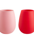 cherry + blush | fegg | silicone unbreakable glasses - porter green | style + sustainability