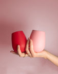 cherry + blush | fegg | silicone unbreakable glasses - porter green | style + sustainability