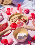 cherry + blush | fegg | silicone unbreakable glasses - porter green | style + sustainability