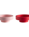 Cherry + Blush | Flipp large | Silicone Unbreakable Candle Holder Set - porter green | style + sustainability