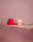 Cherry + Blush | Flipp small | Silicone Unbreakable Candle Holder Set - porter green | style + sustainability
