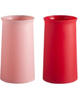 cherry + blush | stegg | silicone unbreakable highball glasses - porter green | style + sustainability