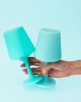 pavone | swepp | silicone unbreakable wine glasses