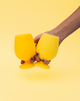 jaune | stemm | silicone unbreakable wine glasses - porter green | style + sustainability