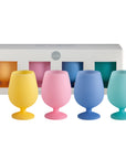 sfumature pastello | stemm | silicone unbreakable wine glasses