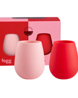 cherry + blush | fegg | silicone unbreakable glasses - porter green | style + sustainability