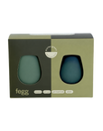 sage + olive | fegg | silicone unbreakable glasses - porter green | style + sustainability