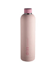 flamingo + lotus | driss | insulated stainless steel water bottle - porter green | style + sustainability