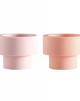 peach + petal | flipp small | Silicone Unbreakable Candle Holder Set | porter green | candle holders, candler holders australia, tealight candle holder, dinner candle holder, pillar candle holder, candle holder set