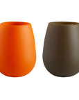 tobacco + tumeric | fegg | silicone unbreakable glasses | porter green, picnic cups, outdoor glasses, unbreakable glasses, tumbler australia, silicone cups
