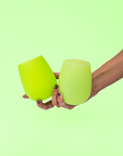 menthe | fegg | silicone unbreakable glasses - porter green | style + sustainability