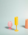 girasoli | seff | silicone unbreakable champagne flute - porter green | style + sustainability