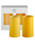 girasoli | stegg | silicone unbreakable highball glasses - porter green | style + sustainability