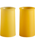 girasoli | stegg | silicone unbreakable highball glasses - porter green | style + sustainability