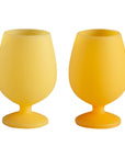 girasoli | stemm | silicone unbreakable wine glasses - porter green | style + sustainability