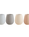 holiday frost | fegg | silicone unbreakable glasses - porter green | style + sustainability
