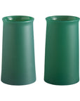 holiday mistletoe | stegg | silicone unbreakable highball glasses - porter green | style + sustainability