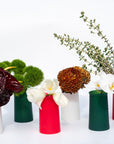 holiday mistletoe | stegg | silicone unbreakable highball glasses - porter green | style + sustainability