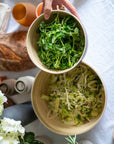 latte + donkey | bebb | biodegradable bamboo bowls - porter green | style + sustainability
