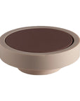 latte + donkey | ciss | unbreakable silicone coasters - porter green | style + sustainability