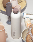 latte + donkey | driss | insulated stainless steel water bottle - porter green | style + sustainability