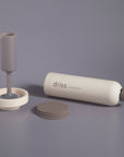 latte + donkey | driss | insulated stainless steel water bottle - porter green | style + sustainability
