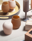 latte + donkey | fegg | silicone unbreakable glasses - porter green | style + sustainability