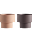 Latte + Donkey | Flipp small | Silicone Unbreakable Candle Holder Set - porter green | style + sustainability