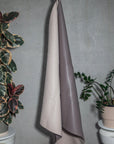 latte + donkey | privv | vegan leather waterproof picnic rug - porter green | style + sustainability