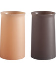 latte + donkey | stegg | silicone unbreakable highball glasses - porter green | style + sustainability